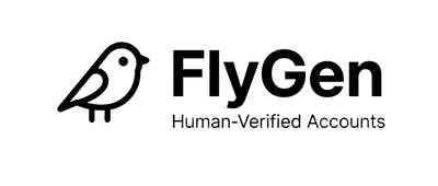 FlyGen — Human-Verified Accounts