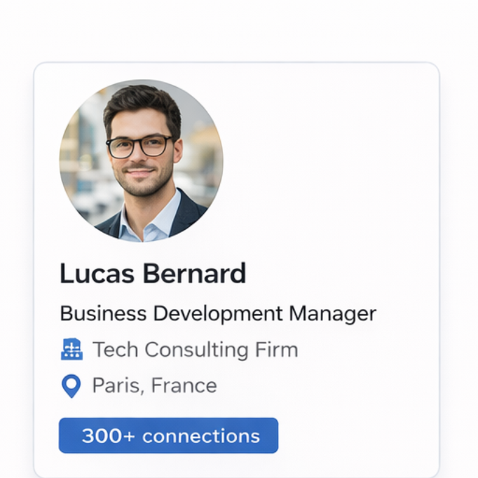 Example LinkedIn profile 2