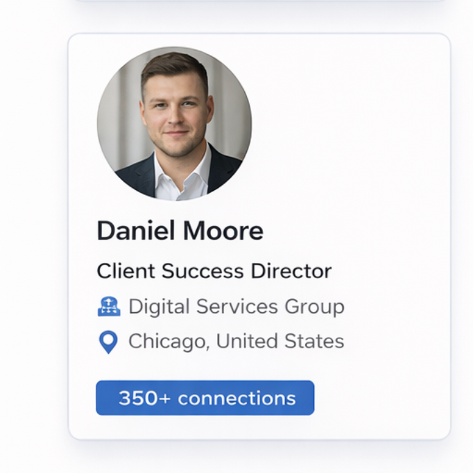 Example LinkedIn profile 4